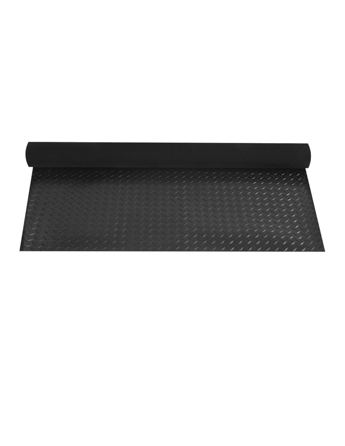 JARDIN202 - Suelo de caucho antideslizante Diamante - Rollo: 1,20x15 m.