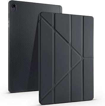 Sneezy Samsung Galaxy Tab S11 Ultra X930 14.6  n  Katlanabilir Kalemlikli Standl  Ak ll  K l f Siyah