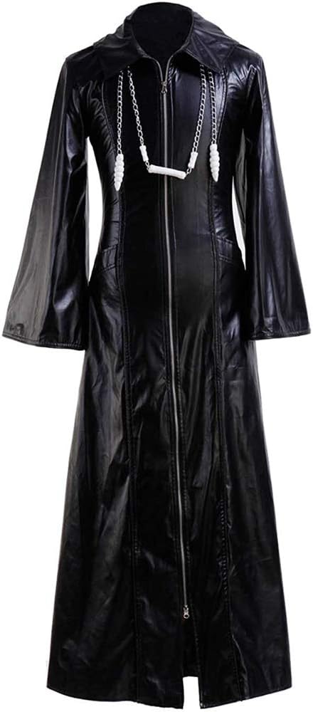 Cosplaysky Organization XIII Kingdom Hearts Coat Roxas Costume Small Black