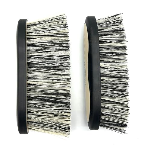 Large Horse Grooming Dandy Brush (Tan - Long Bristles)