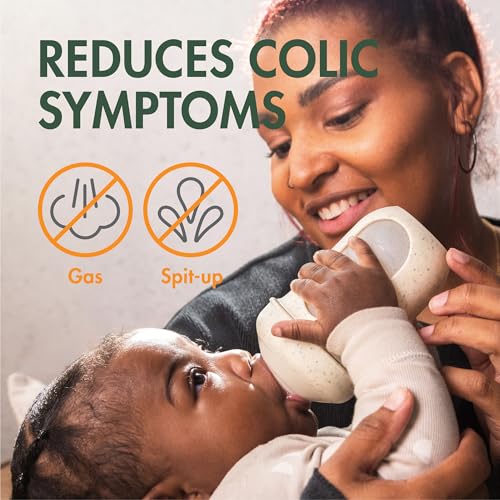 Image of Boon Nursh Bottles - Silicone Baby Bottles Help Ease Colic Symptoms - Reusable Food-Grade Silicone Pouches with Polypropylene Shell - Medium Flow - 8 Oz - Speckle Green