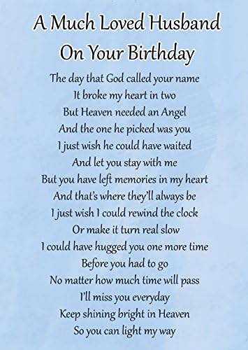 Buy Wonderful Mum On Your Birthday Memorial Graveside Poem Keepsake Card Includes Free Ground Stake F 51 - View #13