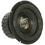 subwoofer pioneer 8 pulgadas doble bobina Vendido singularmente. Subwoofer Lanzar de 20,00 cm de diámetro (8") model max8; Potencia rms: 300 watt; Potencia max: 600 watt; Subwoofer preciso por cajas de pequeñas dimensiones; Cono negro en papel apretado; Suspensión rígida a individual ola; Bobina móvil en kapton de 3,75 cm de diámetro (1,5"); Frecuencia de resonancia: 42,9 hz; Sensibilidad': 87,7 db; Qts: 0,39; Vas: 0,7133 (cuft)