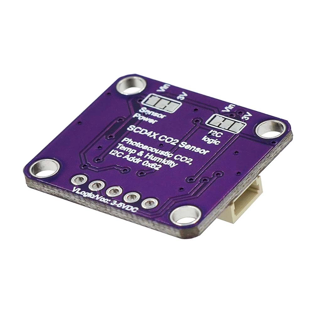 SCD40 SCD41 Sensor Module Temperature and Humidity 2 in 1 Sensor (SCD41 Purple with Interface)