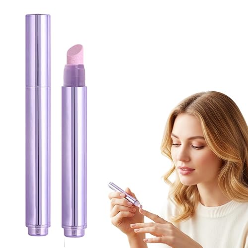 Bolígrafo de aceite de cutícula 3 en 1, nuevo empujador de cutículas 2026 con punta de cerámica, herramienta de cuidado de uñas para uñas secas y