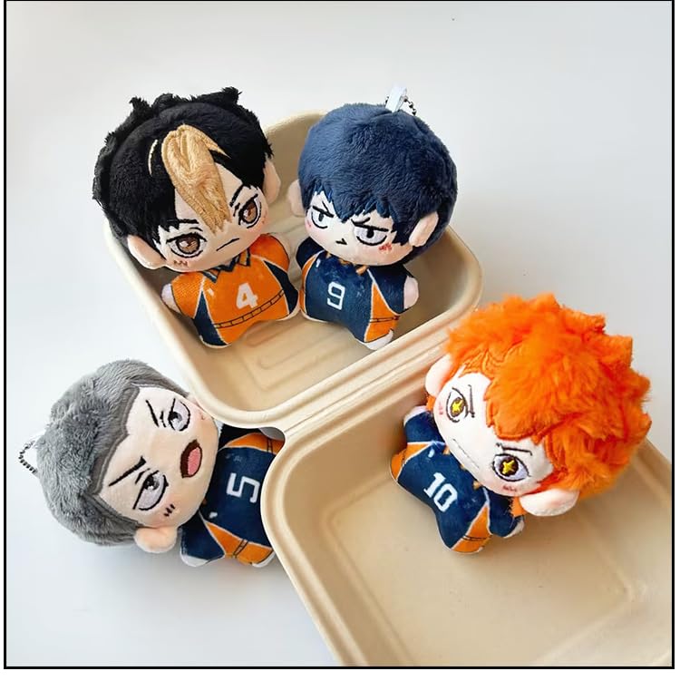 Llavero De Peluche De Haikyuu – Figura De Tobio Kageyama, Kozume Kenma Y Más, De 10 Cm, Suave Y Colgable Para Mochila O Coche