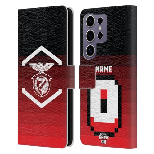 Coque portefeuille Samsung S25 Ultra Benfica personnalisable en cuir