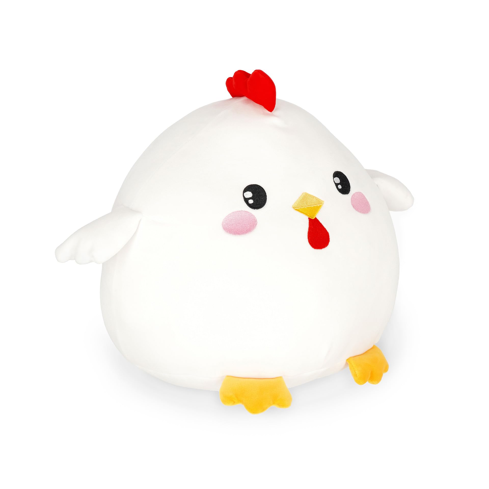 Legami - Kissen Super Soft! Hen Thema, Super weich, Geschenkidee, 39x36 cm, Weiß