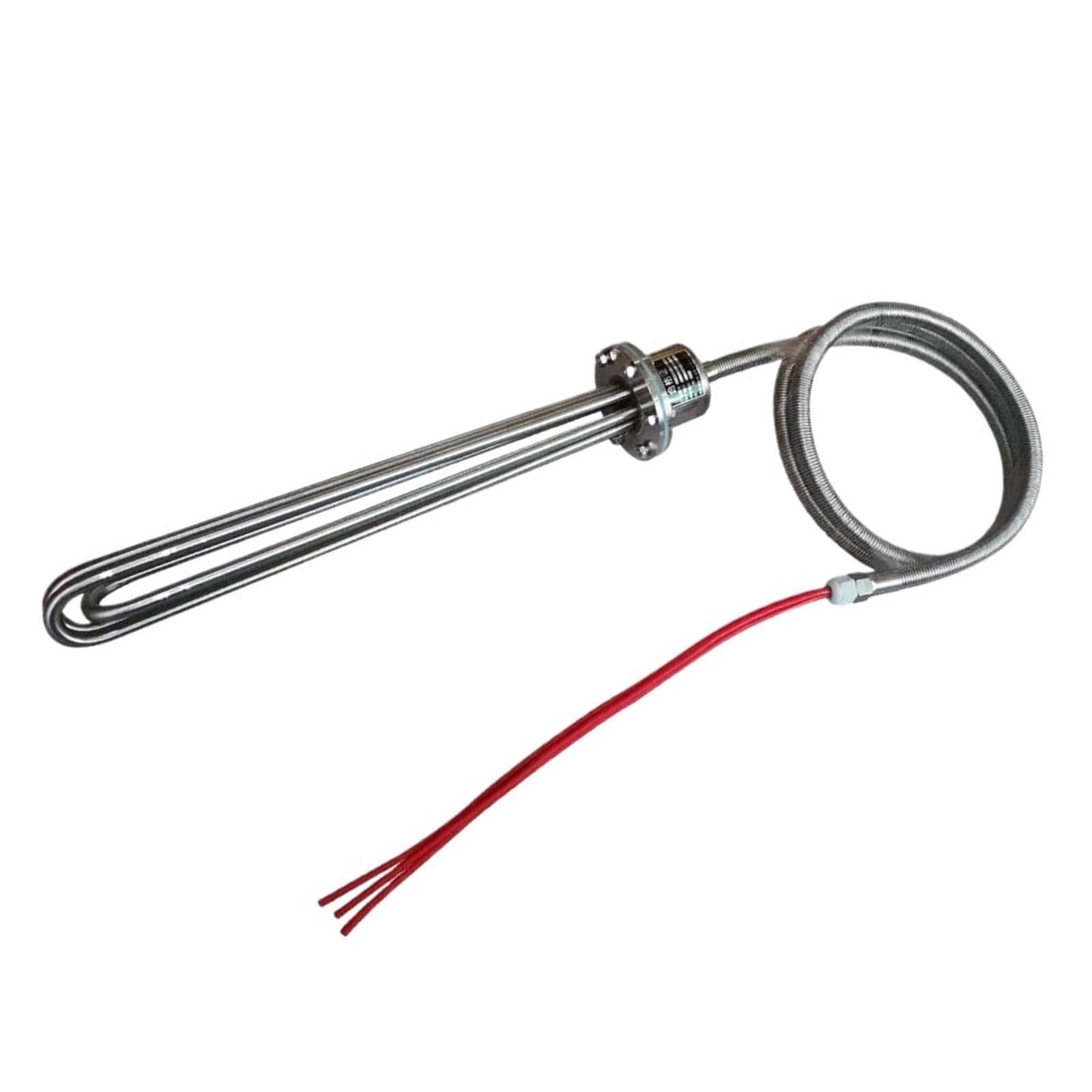 Evpeoetcpc 9Kw L450mm Stainless Steel Heating Elemen, 380V Tubular Heater Electric Water Heater Parts With 300Cm Wire For Industrial Water Tank(9Kw L450mm)