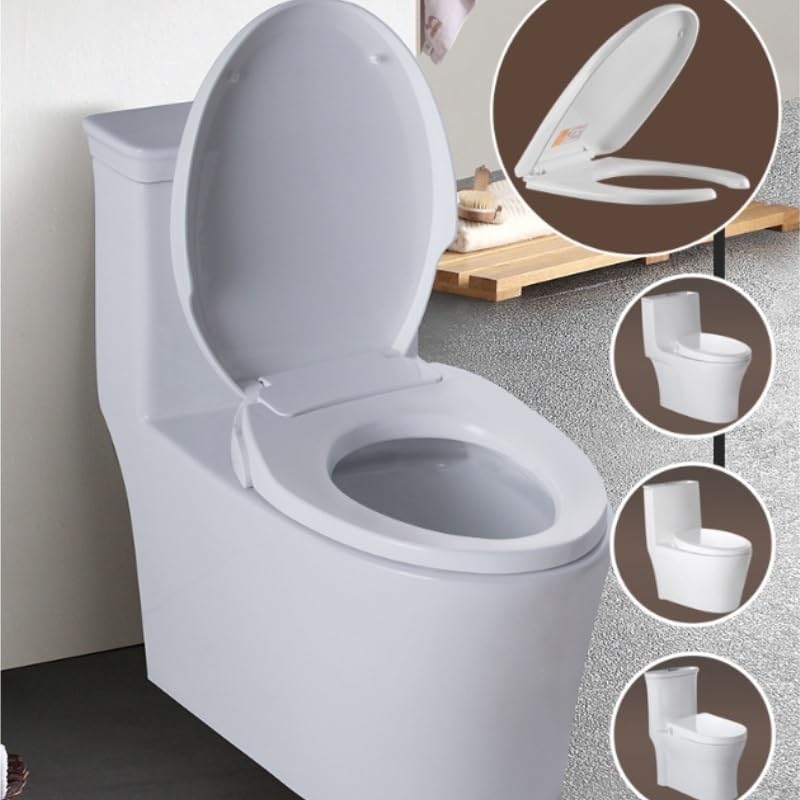 Thickened Toilet Parts Plastic Seats PP Slow Down Bidet