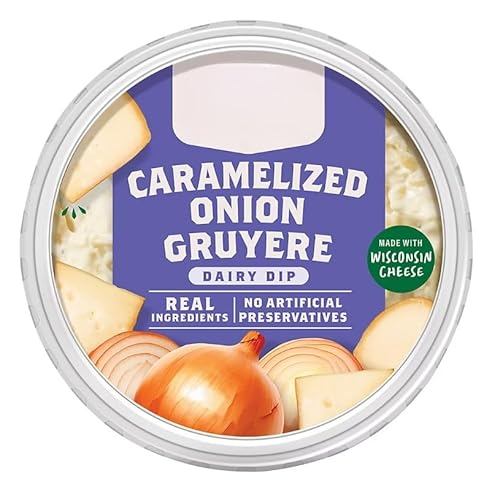 Caramelized Onion & Gruyere Cheese Dairy Spread , nutty Gruyere