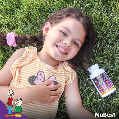 NuBest Tall Kids - Multivitamins & Minerals for Age 2 to 9 - Bone Strength & Immunity Support - Helps Kids, Toddlers Healthy - Animal Shapes - 60 Chewable Berry Tablets | 1 Month Supply — view 6