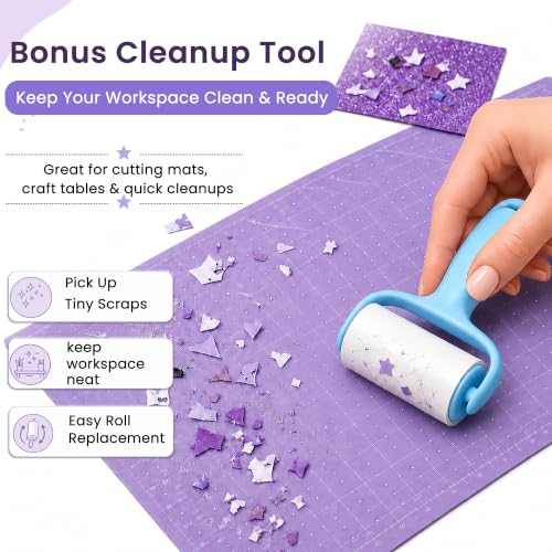 MADEQUIP Vinyl Craft Tool Kit 6 PCS with Brayer Roller Weeding Pen Squeegee by MADEQUIP - Used condition - Image 6