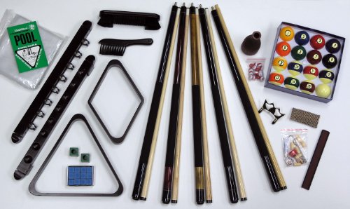 Fairview Game Rooms Premier 32-Piece Pool Table Accessory Kit (Mahogany)