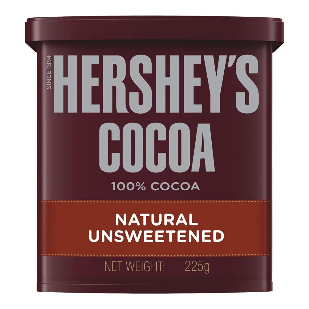 Cocoa Hershe naturel et non sucré de 225 g pour toutes vos recettes