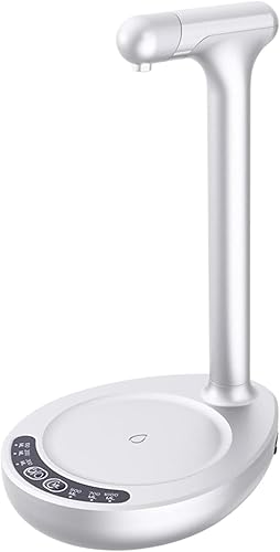 Miniatura 8 de Dispensador de agua portátil de carga USB, dispensador automático de agua con tubo de bombeo, ajuste de agua de 6 velocidades, portátil desmontable