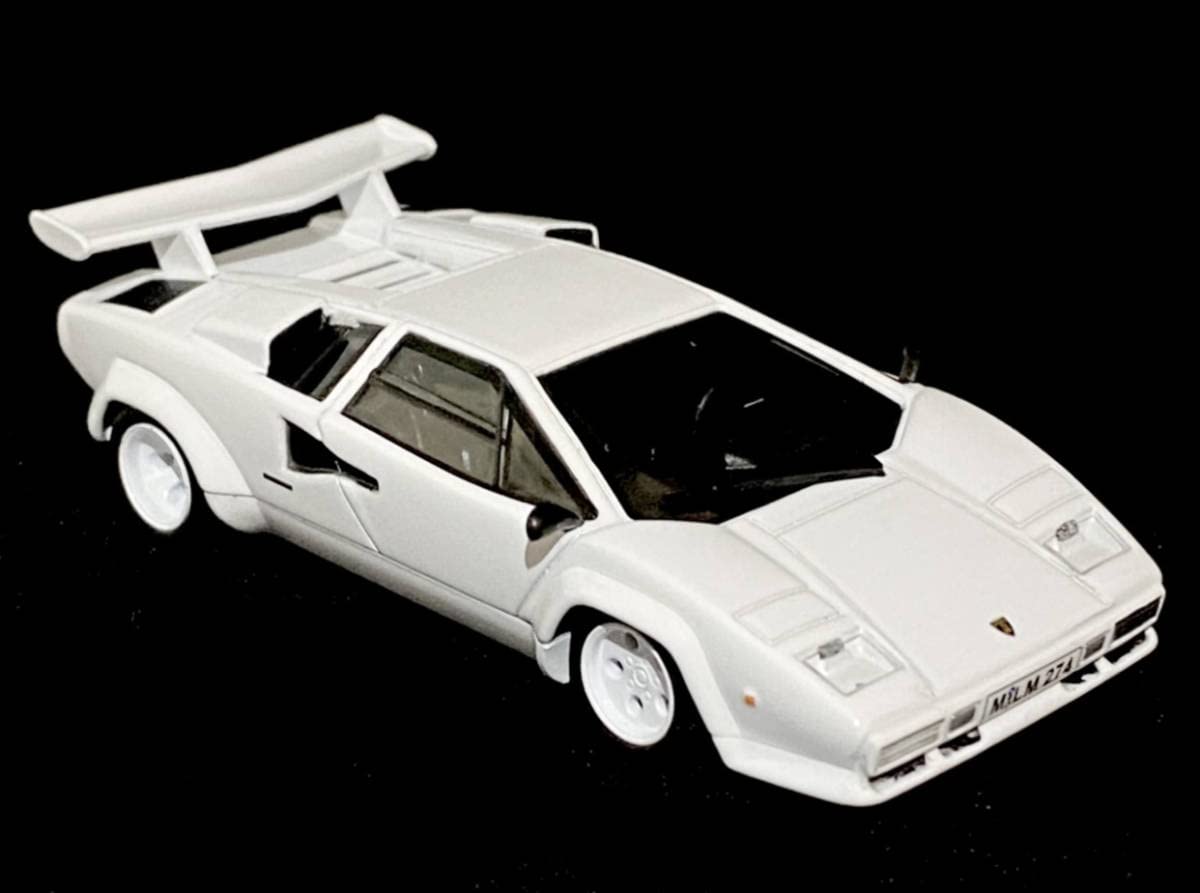 Amazon | 1/43 Lamborghini Countach LP400 S 1978 White 1 of