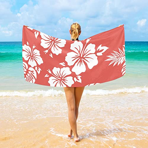 FreshFolds Serviettes De Plage 100% Coton Absorbant Et à Séchage Rapide