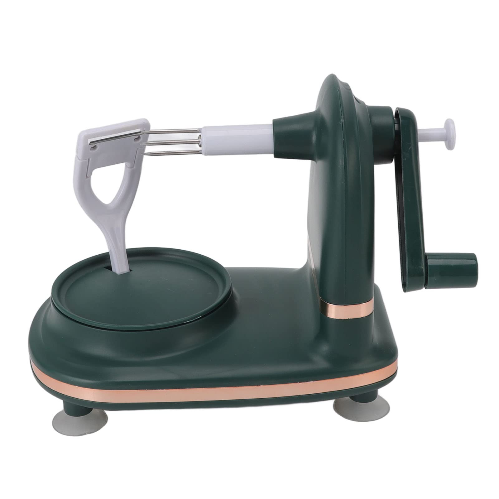 Pela-mele con Lama in Acciaio Inossidabile, ABS Resistente, Pela-mele, Pela-pere, Taglia-mele, Taglia-pere, Pela-Frutta per Casa, Cucina, Frutta (Compressione a caldo delle