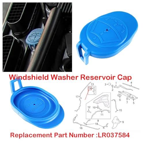 Bouchon lave glace LR037584 pour partir en voyage en Range Rover - 6