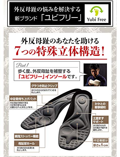 外反母趾専用　ガイハンインソール (Mサイズ(23.0-23.5cm)) Amazon.co.jp: 外反母趾専用インソール ガイハンインソール (Mサイズ