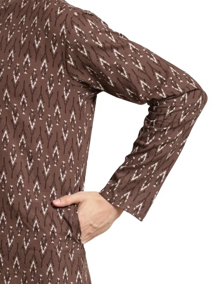Image of SOJANYA (Since 1958, Men's Silk Blend Grey Kurta Pyjama & Silk Blend Jacket Combo