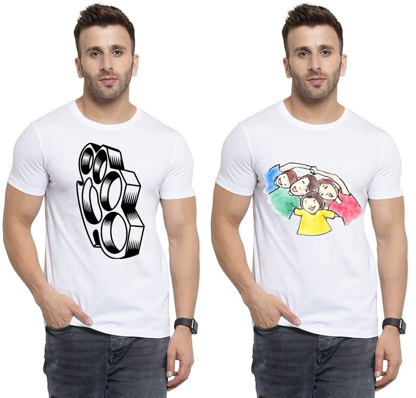 TAHI - Where Fashion Begins | MK-012| Polyester Graphic Print T-Shirt | for Men & Boy