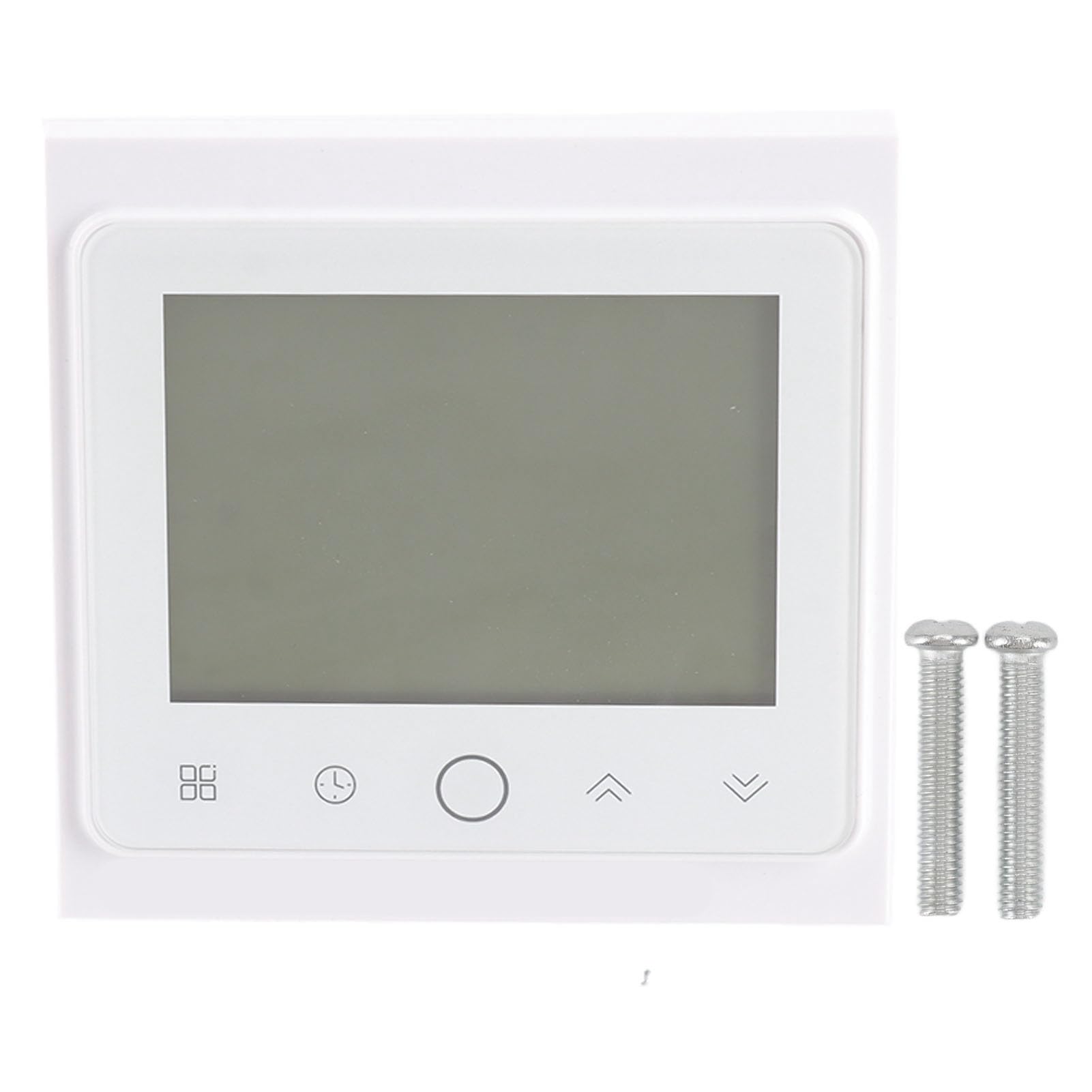 Inteligentny termostat Zigbee Bezprzewodowa aplikacja Sterowanie głosem Kontroler temperatury dla Home Office Hotel White