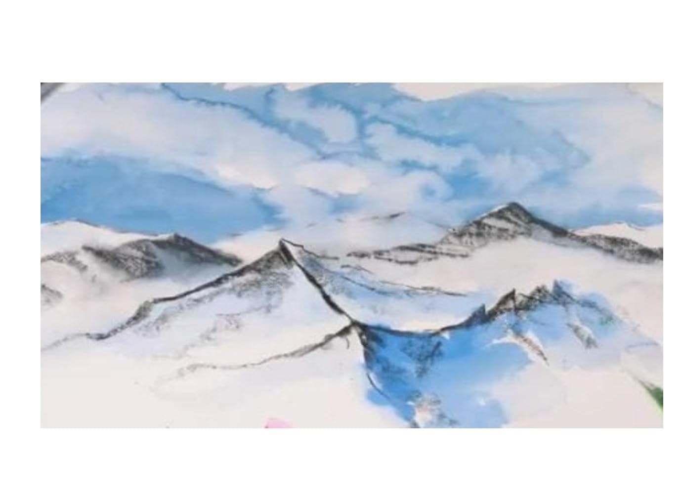 Caran d'Ache Neocolor II, Pasteles de cera acuarelables, Lápices de cera Aquarellables - Lote de 15 y 2 tarjetas