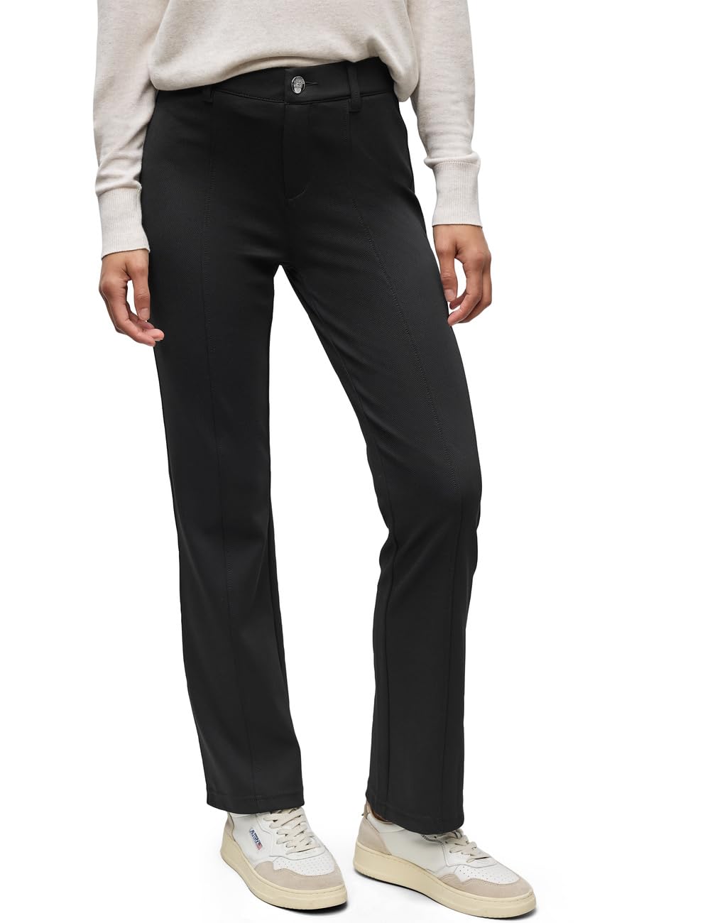 Street One Damen Twill Bootcut Hose 3716944