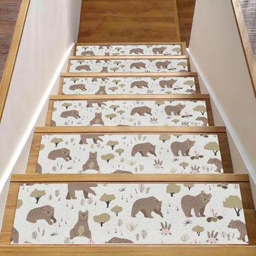 Peldaños de escalera de oso para transformar tu escalera de madera en un espacio infantil seguro 2