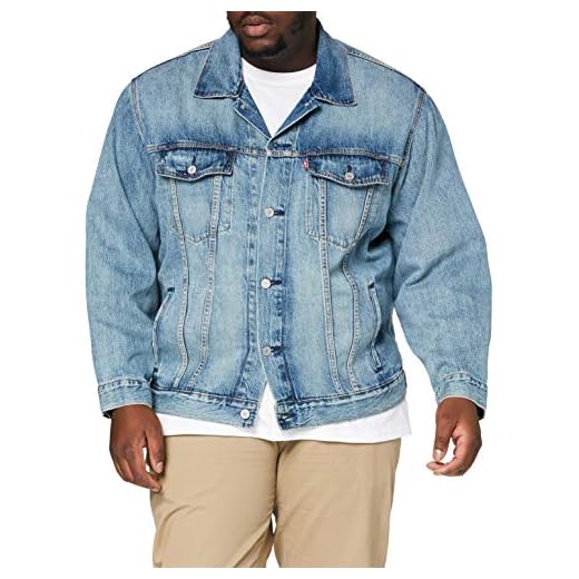 Levi's Big Chaqueta de Jean, Killebrew Trucker, 4X-Large para Hombre