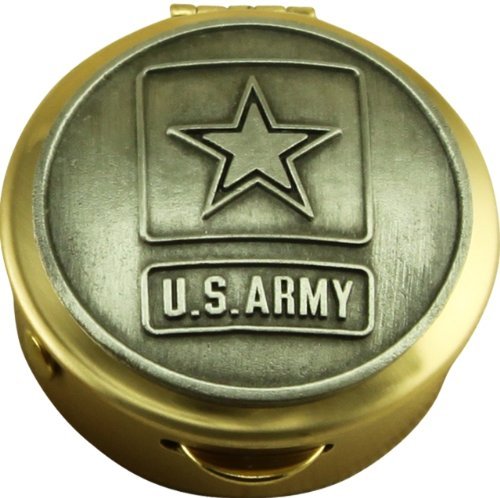 US Army Pill Box Keepsake United States Military Collectibles Patriotic Gifts