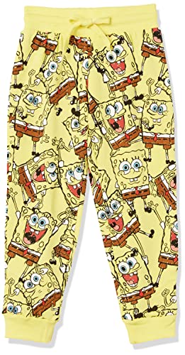 Image of Nickelodeon Girls' Spongebob Squarepants Jogger All Over Print Sweatpants - Girls 4-16