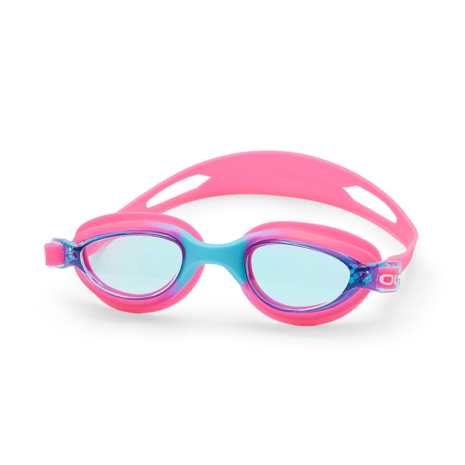Boldfit Swimming Goggles for Men & Women with Adjustable Strap Anti Fog Goggles for Swimming Men Swimming Goggles for Women Air Tight Swim Goggles UV Protection Training Swim Goggles - ROSEO Blue