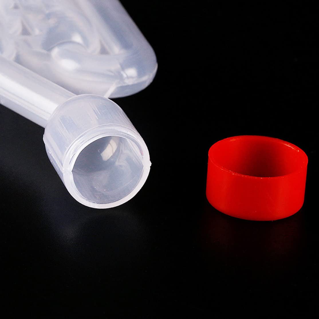 Válvula de escape de la válvula de escape del kit de fermentación de fermentación del vino para la cerveza Bew Beer Wine haciendo 10 piezas rojo, fermentación del vino Lockera de aire