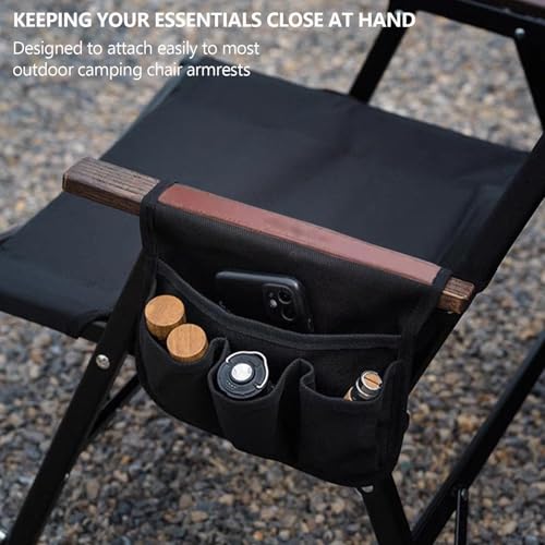 Pochette de rangement pour chaise pliante d'extérieur camping et plage