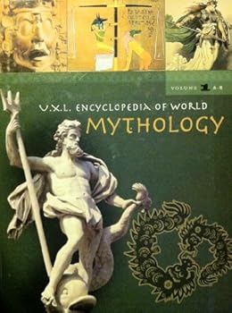 Hardcover UXL Encyclopedia of World Mythology Book