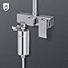PHILIPS Shower Filter AWP1775CH/37, Water Softener for Hard Water, Shower Filtration with Double Mesh, Reducing Chlorine/Impurities/Rust Sediments for Handheld Showerhead, NSF Certified, Chrome