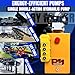 Primary Mover 12Vdc Hydraulic Pump for Dump Trailer - Single Double Hydraulic Power Units - Dump Trailer Pump Steel Reservoir (15 Quart)-PFP-SD15S