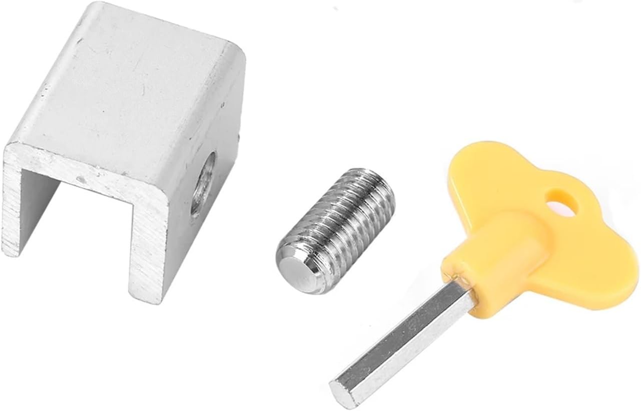 Window Limiter Window Locks with Key Cable Limit Lock Adjustable Portable Multi-Function for Bedroom and Office(Color 13)