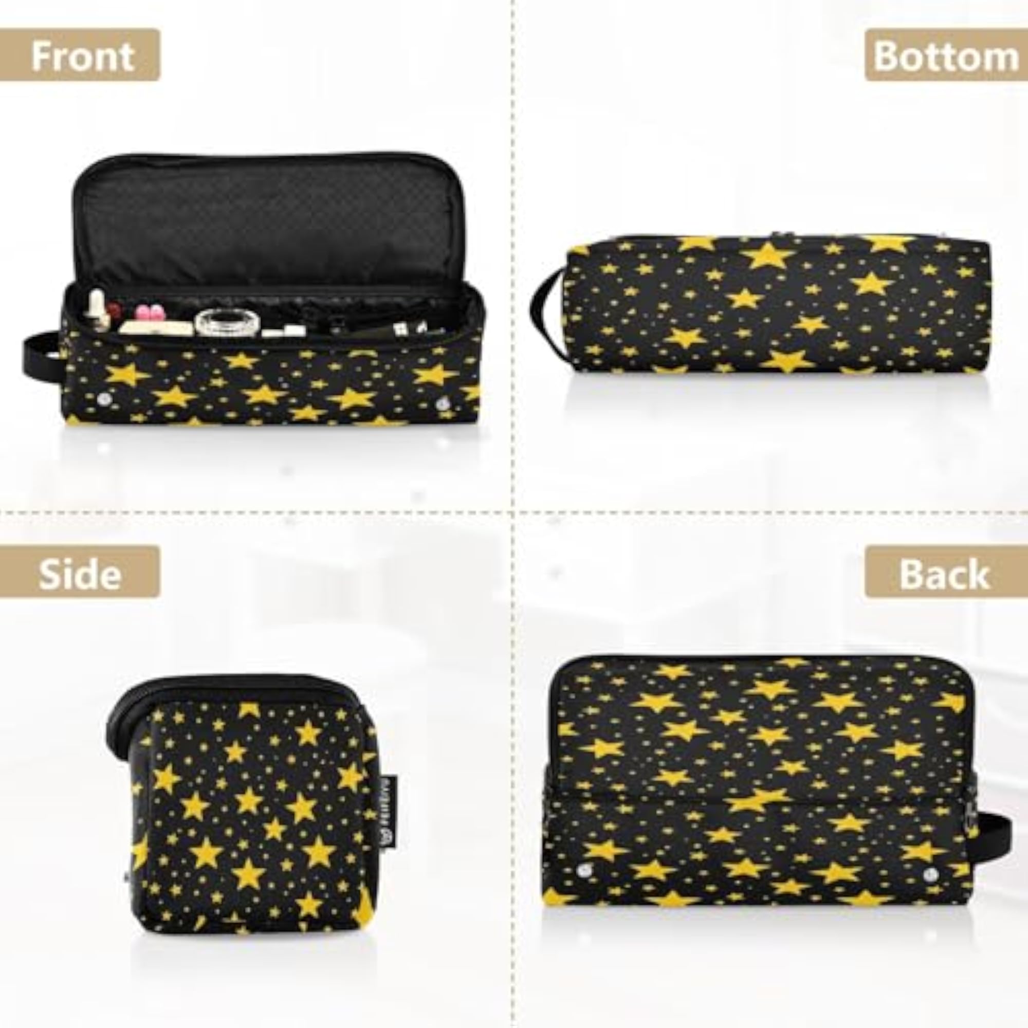 Portable Hair Accessory Organizer with Heat Mat