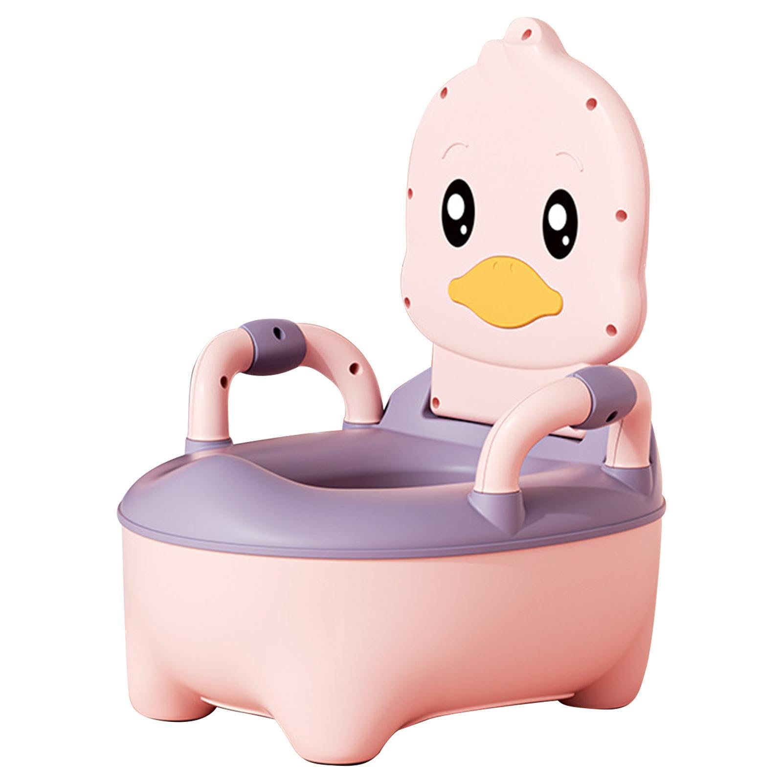 Generic Travel Potty Seat For Toddler Kids Travel Potty Toddler Potty Training Toilet with Carry Handle Wear Resistant
