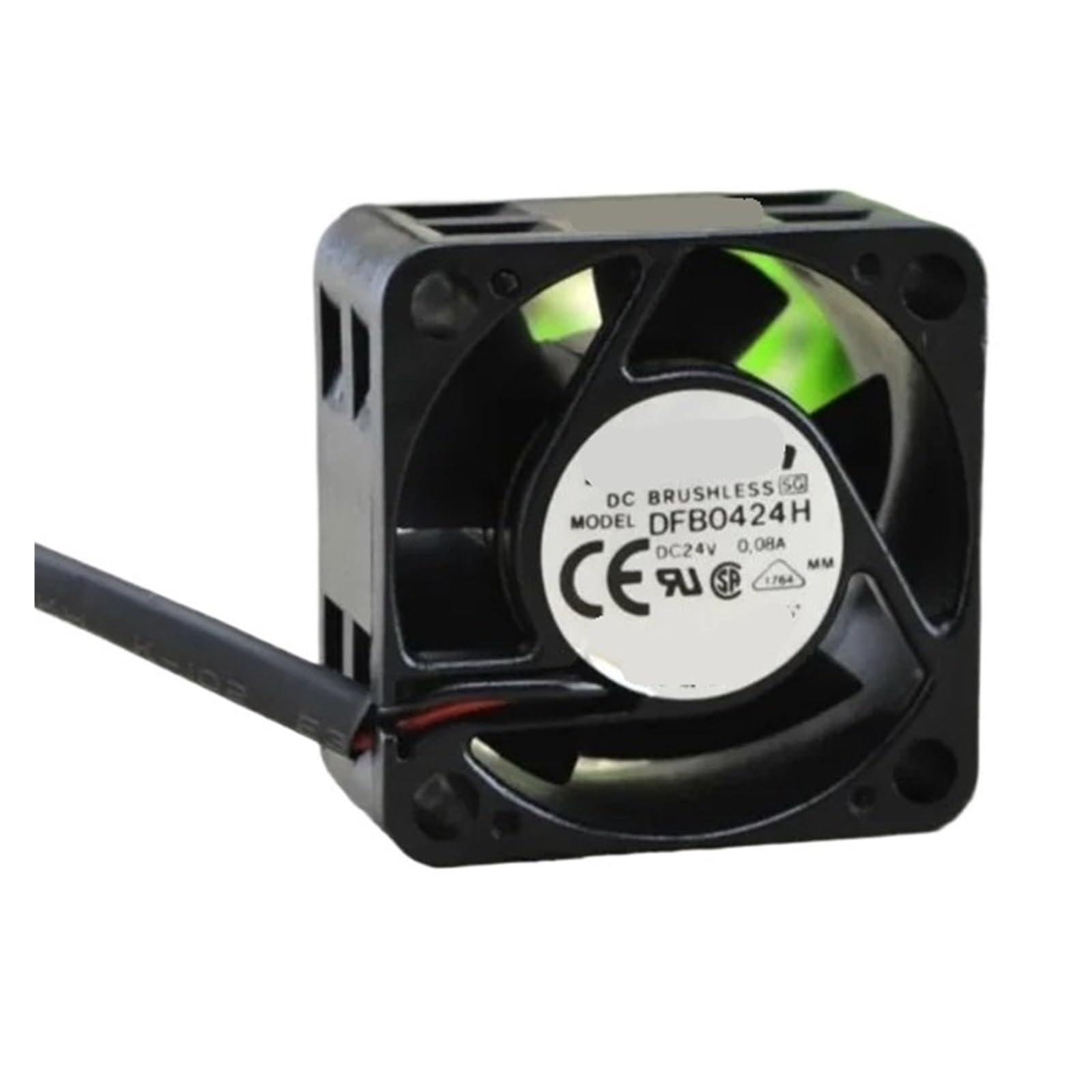 TYBVJSFJK 40mm Fan DFB0424H 40mm 4CM 24V Cooling Fan, 0.08A