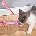 おやつスティックスプーン フィーディングスプーン チュールスプーン フードスプーン 犬猫 スコップ 餌スプーン 餌 餌やり 手を汚さない チュール 猫耳型 丈夫 耐久性 耐摩耗性 可愛い おしゃれ 猫 子猫 猫用品 ペット用品 栄養 インスタ映え猫グッズ