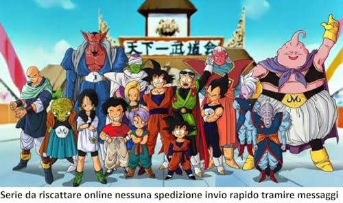  Dragon ball Z GT SUPER oav TUTTE LE SERIE COMPLETA IN DIGITALE NESSUNA SPEDIZIONE CODICE riscatto online