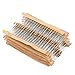 WINGONEER 560PCS 1/4W Watt 1% Carbon Film Resistors Assorted Kit Set 56 Values (1 ohm~ 10M ohm)