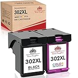 Tintenvolumen: 302XL Schwarz-18 ml, 302XL Dreifarbig-18 ml. Seitenertrag: Schwarz bis zu 480 Seiten, Tri-Color bis zu 330 Seiten (basierend auf 5 Prozent Abdeckung)