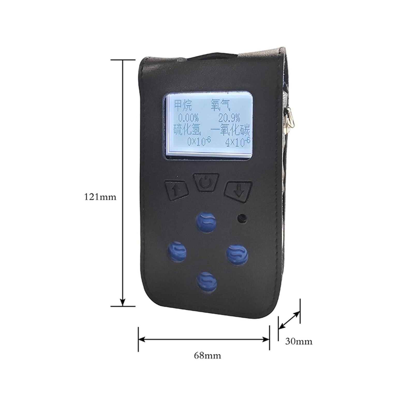 Rilevatore di gas, Analizzatore Di Zolfo Portatile Per Rilevatore Gas Per Uso Minerario Con Display Retroilluminato Per Lavoro E Casa,per casa e camper