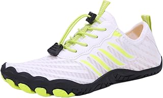 CYMMIYT Zapatillas De Agua Zapatos Descalzos de Agua de Verano for Mujer y Hombre, Zapatillas de Deporte for Escalar, Senderismo, Aguas Arriba y Playa(White,41)